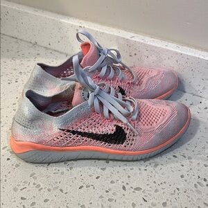 Wmns Free RN Flyknit 2018 'Crimson Pulse'